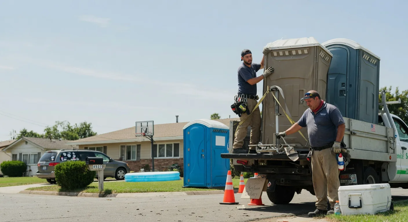 Porta Potty Rental in Laura, IL near me